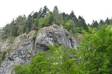 rocks in the mountains