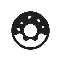 Donut with sprinkles icon