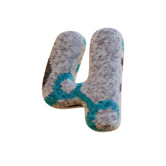 3D Soft Fabric Alphabet