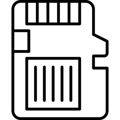 Memory Card Icon