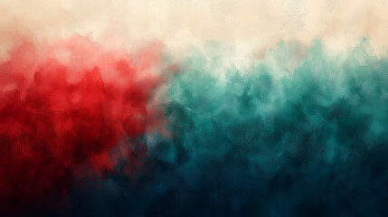 Obraz premium Italy flag colors abstract watercolor background