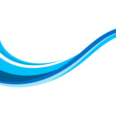 Wavy Shape Middle Modern