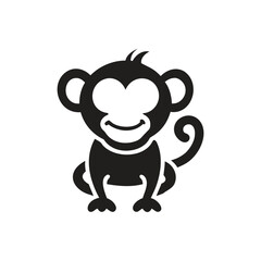 monkey vector icon