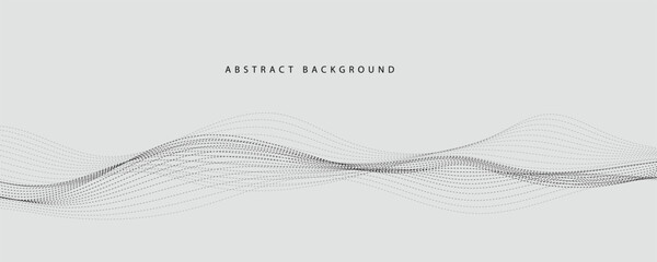 Abstract wavy vector background.