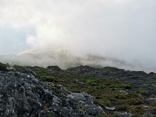 hillside of pico volcano