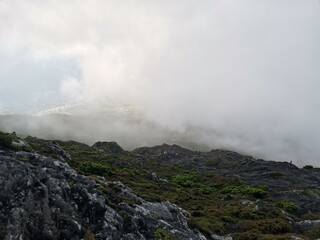 hillside of pico volcano