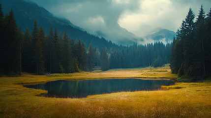 stunning panoramic shot of a lush green countryside, with rolling hills, meandering rivers, and picturesque farms dotting the landscape, all bathed in the warm glow of the sun 
