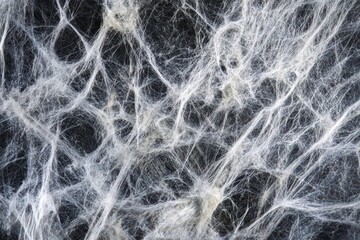 Obraz premium Detailed View of Asbestos Fibers on Dark Background