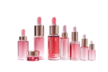 Targeted Skincare Advanced K-Beauty Isolated On Transparent Background on transparent background