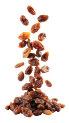 Fototapeta premium Dried apricots on isolated Background 