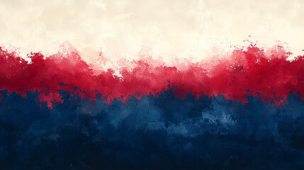 Thailand flag colors abstract watercolor background