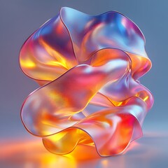 Explore the captivating beauty of fluid abstract designs in digital art