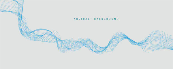 Abstract wavy vector background.