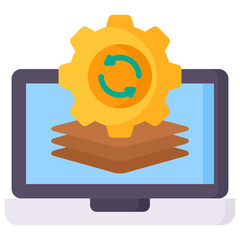 Batch Processing Icon