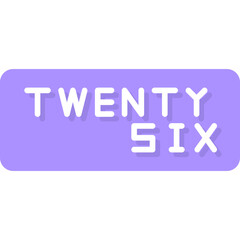 Twenty Six Icon