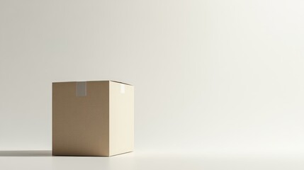 Container box on a white background 