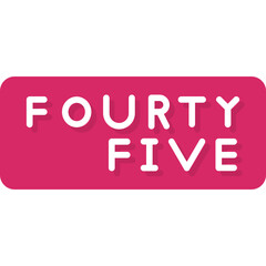 Fourty Five Icon
