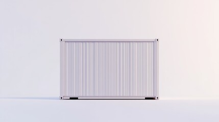 Container box on a white background 