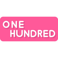 One Hundred Icon