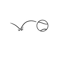 doodle baseball effect