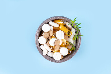 Homeopathic medicine pills