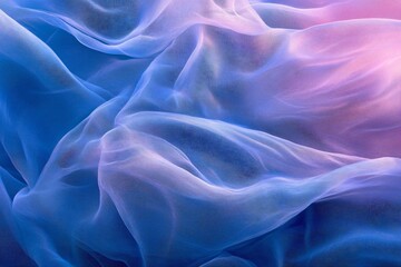 Obraz premium Soft Blue and Pink Flowing Pastel Gradients Background