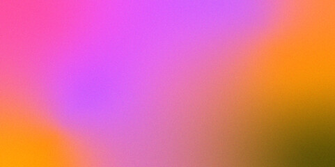 Abstract gradient multicolor and light colorful background, gradient background with grainy texture, Smooth transitions of iridescent colors, Blurred colored abstract background.	