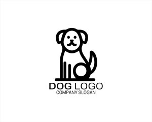 dog logo vector