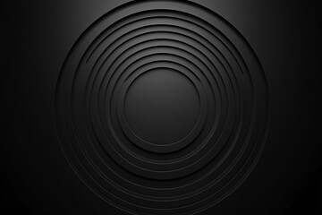 Fototapeta premium Minimalist Background with Concentric Circles Design