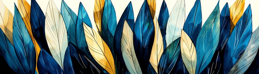 Retro-style botanical print of a rice plant, softly illustrated with muted colors, vintage 1940s design