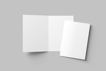 A4 Bifold Brochure Mockup