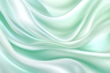 Obraz premium Soft Green Blurred Background for Creative Projects