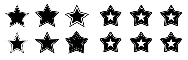 Fototapeta premium Clipart Sherrif Badge Vector, Silhouette, Logos, Sherrif Badge Modern Cut Files for Cricut Design, Sherrif Badge Digital Commercial Clipart