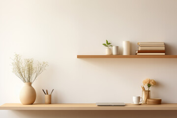 Organized Home Office with Clean Desk