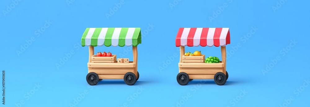 Poster this is a shop window template for use in game ui design. cartoon modern illustration set of large e