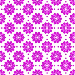 Seamless of mini pink flower pattern