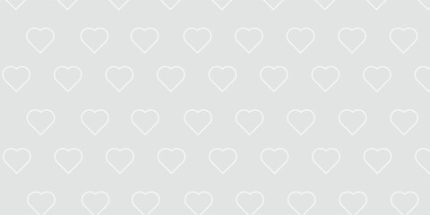Seamless pattern of hearts. Geometric background. Vector illustration. Good quality. Good design.