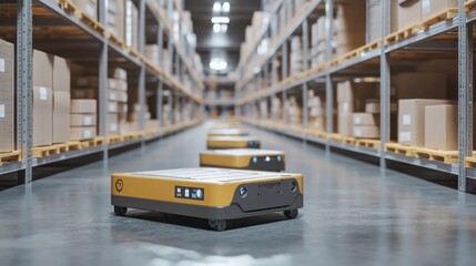 Warehouse automation systems reducing downtime and enhancing the speed of processing and shipping orders