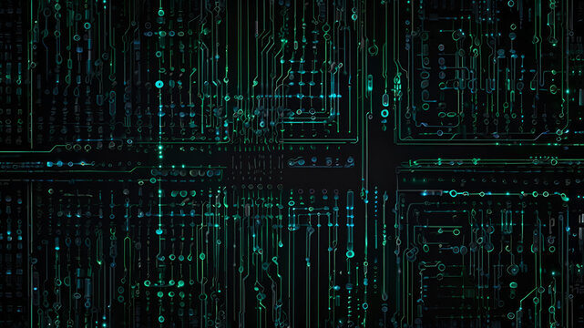 abstract binary background