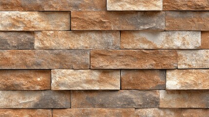 Textured Brown Stone Wall Background