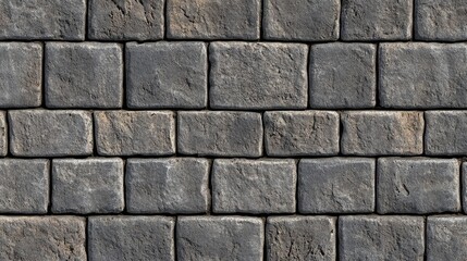 Textured Stone Wall Background for Design Projects