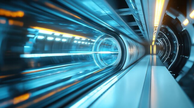 Hyperloop technology advances pushing the boundaries of high-speed travel with vacuum tube systems