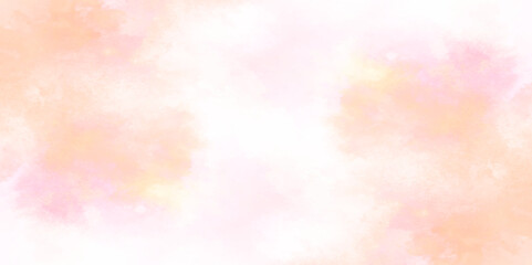 Abstract bright texture of pink in yellow paint background, Splash acrylic colorful background, beautiful watercolor background for your design, perfect for creative designs, artistic projects.	