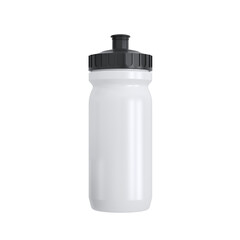 White bottle mockup
