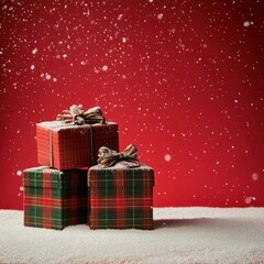 Christmas Gifts in Snowy Wonderland 