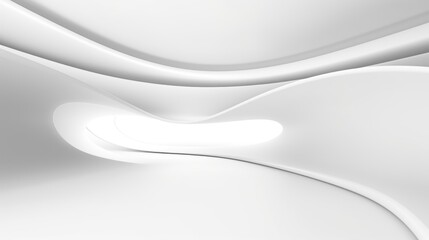 Obraz premium Free abstract white background minimal futuristic architectural space wallpaper