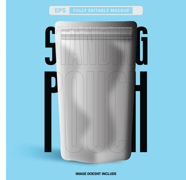 Standing Pouch Mockup