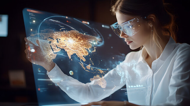 Interactive Holographic Learning: Students and Teachers Using VR, AR, and AI in a Futuristic Classroom with Models, Digital Maps, and Virtual Worlds for Immersive Education