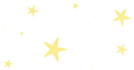 Obraz premium stars isolated on white