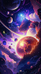 Cosmos, Galaxies, and Planets